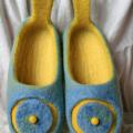 Daisies Akela - Shoes & slippers - felting