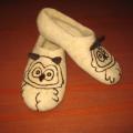 felt peleda - Shoes & slippers - felting