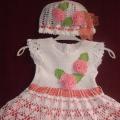 Dress " rosette " - Dresses - needlework