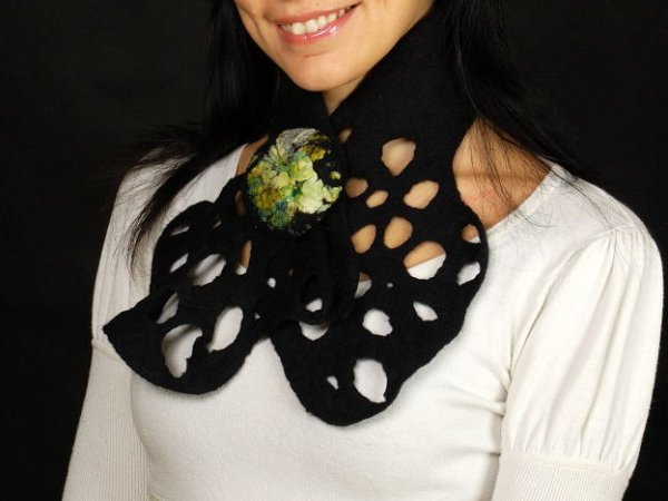 Šalikiukas su apvalia sage 2