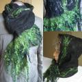 Biski greenery - Wraps & cloaks - felting