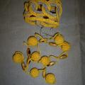 Yellow Set - Bracelets - needlework