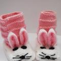 Pink tapukai - Socks - knitwork