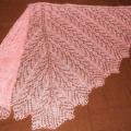 pink scarf (1) - Wraps & cloaks - knitwork