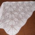 white scarf (2) - Wraps & cloaks - knitwork