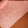 pink scarf (5) - Wraps & cloaks - knitwork