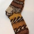 Brown - Socks - knitwork