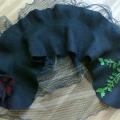 Darkness - Wraps & cloaks - felting