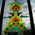Stained-glass windows " Jungle " - Pictures - drawing