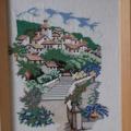 " Stairs to the village " - Needlework - sewing