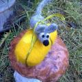 Mouses soap - For interior - felting