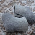 Tapukai bedridden pupa - Shoes & slippers - felting