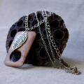 Autumnal nostalgia - Necklace - Necklace - beadwork