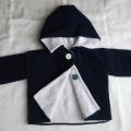sweater with hood - Children clothes - knitwork