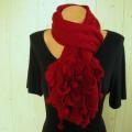 Dark red party - Wraps & cloaks - knitwork