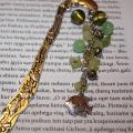 Greenish ... - Book tabs - beadwork