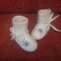 light snowflake - Shoes & slippers - felting