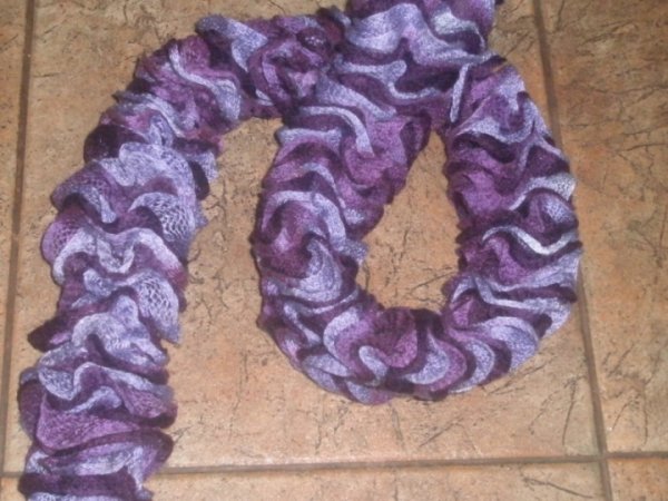 Variegated scarf 2