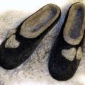 Heart - Shoes & slippers - felting